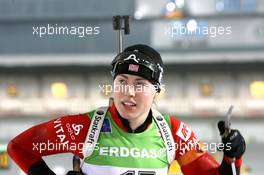 08.01.2011, Oberhof, Germany (GER): Synnoeve Solemdal (NOR), Madshus, Rottefella, Swix, ODLO - IBU world cup biathlon, sprint women, Oberhof (GER). www.xpb.cc. © Manzoni/xpb.cc. Every downloaded picture is fee-liable.