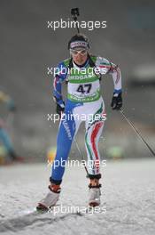 08.01.2011, Oberhof, Germany (GER): Michaela Ponza (ITA), Fischer, Rottefella, Rossignol, Swix - IBU world cup biathlon, sprint women, Oberhof (GER). www.xpb.cc. © Manzoni/xpb.cc. Every downloaded picture is fee-liable.