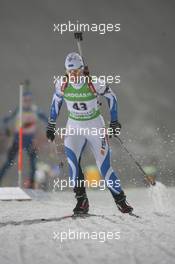 08.01.2011, Oberhof, Germany (GER): Eveli Saue (EST), Madshus, Rottefella - IBU world cup biathlon, sprint women, Oberhof (GER). www.xpb.cc. © Manzoni/xpb.cc. Every downloaded picture is fee-liable.