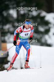 12.01.2011, Ruhpolding, Germany (GER): Anton Shipulin (RUS), Madshus, Rottefella, adidas - IBU world cup biathlon, individual men, Ruhpolding (GER). www.xpb.cc. © Manzoni/xpb.cc. Every downloaded picture is fee-liable.