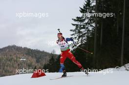12.01.2011, Ruhpolding, Germany (GER): Michal Slesingr (CZE), Rossignol, Rottefella, Leki - IBU world cup biathlon, individual men, Ruhpolding (GER). www.xpb.cc. © Manzoni/xpb.cc. Every downloaded picture is fee-liable.