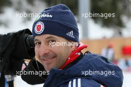12.01.2011, Ruhpolding, Germany (GER): Armin Auchentaller (ITA), mens coach team USA - IBU world cup biathlon, individual men, Ruhpolding (GER). www.xpb.cc. © Manzoni/xpb.cc. Every downloaded picture is fee-liable.