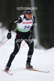 12.01.2011, Ruhpolding, Germany (GER): Matthias Simmen (SUI), Rossignol, Rottefella, Exel, ODLO - IBU world cup biathlon, individual men, Ruhpolding (GER). www.xpb.cc. © Manzoni/xpb.cc. Every downloaded picture is fee-liable.