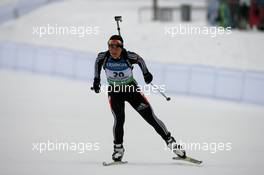 13.01.2011, Ruhpolding, Germany (GER): Madara Liduma (LAT), Fischer, Salomon - IBU world cup biathlon, individual women, Ruhpolding (GER). www.xpb.cc. © Manzoni/xpb.cc. Every downloaded picture is fee-liable.