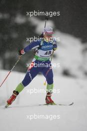 13.01.2011, Ruhpolding, Germany (GER): Tadeja Brankovic-Likozar (SLO), Fischer, Rottefella, Alpina, Leki - IBU world cup biathlon, individual women, Ruhpolding (GER). www.xpb.cc. © Manzoni/xpb.cc. Every downloaded picture is fee-liable.