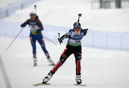 13.01.2011, Ruhpolding, Germany (GER): Miriam Goessner (GER), Fischer, Salomon, Swix, adidas - IBU world cup biathlon, individual women, Ruhpolding (GER). www.xpb.cc. © Manzoni/xpb.cc. Every downloaded picture is fee-liable.