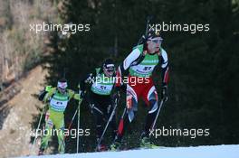 16.01.2011, Ruhpolding, Germany (GER): Michael Reiter (AUT), Fischer, Rottefella, Swix - IBU world cup biathlon, pursuit men, Ruhpolding (GER). www.xpb.cc. © Manzoni/xpb.cc. Every downloaded picture is fee-liable.