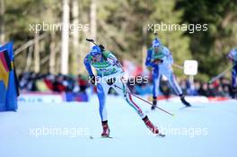 16.01.2011, Ruhpolding, Germany (GER): Markus Windisch (ITA), Fischer, Rottefella, Alpina, Leki - IBU world cup biathlon, pursuit men, Ruhpolding (GER). www.xpb.cc. © Manzoni/xpb.cc. Every downloaded picture is fee-liable.