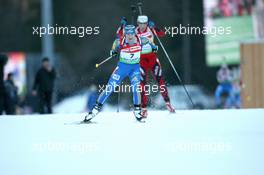 16.01.2011, Ruhpolding, Germany (GER): Anna Carin Zidek (SWE), Salomon, Leki, adidas - IBU world cup biathlon, pursuit women, Ruhpolding (GER). www.xpb.cc. © Manzoni/xpb.cc. Every downloaded picture is fee-liable.