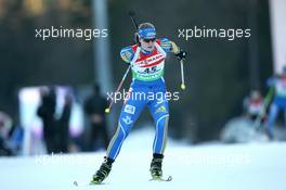 16.01.2011, Ruhpolding, Germany (GER): Jenny Jonsson (SWE), Fischer, Rottefella, Leki, adidas - IBU world cup biathlon, pursuit women, Ruhpolding (GER). www.xpb.cc. © Manzoni/xpb.cc. Every downloaded picture is fee-liable.