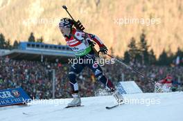 16.01.2011, Ruhpolding, Germany (GER): Laura Spector (USA), Madshus, Rottefella, adidas - IBU world cup biathlon, pursuit women, Ruhpolding (GER). www.xpb.cc. © Manzoni/xpb.cc. Every downloaded picture is fee-liable.
