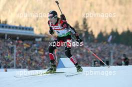 16.01.2011, Ruhpolding, Germany (GER): Andrea Henkel (GER), Fischer, Rottefella, Exel, adidas, Toko - IBU world cup biathlon, pursuit women, Ruhpolding (GER). www.xpb.cc. © Manzoni/xpb.cc. Every downloaded picture is fee-liable.