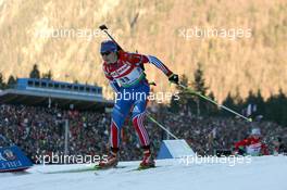 16.01.2011, Ruhpolding, Germany (GER): Anna Bogaly-Titovets (RUS), Fischer, Rottefella, Alpina, OneWay, adidas - IBU world cup biathlon, pursuit women, Ruhpolding (GER). www.xpb.cc. © Manzoni/xpb.cc. Every downloaded picture is fee-liable.