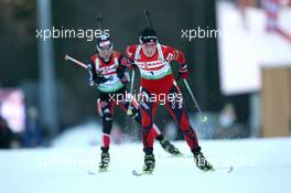 16.01.2011, Ruhpolding, Germany (GER): Tora Berger (NOR), Fischer, Rottefella, Odlo - IBU world cup biathlon, pursuit women, Ruhpolding (GER). www.xpb.cc. © Manzoni/xpb.cc. Every downloaded picture is fee-liable.