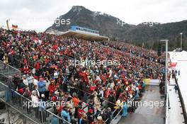 15.01.2011, Ruhpolding, Germany (GER): Biathlon Feature: The new venue - IBU world cup biathlon, sprint women, Ruhpolding (GER). www.xpb.cc. © Manzoni/xpb.cc. Every downloaded picture is fee-liable.