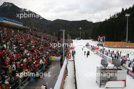 15.01.2011, Ruhpolding, Germany (GER): Biathlon Feature: The new venue - IBU world cup biathlon, sprint women, Ruhpolding (GER). www.xpb.cc. © Manzoni/xpb.cc. Every downloaded picture is fee-liable.