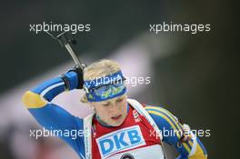 15.01.2011, Ruhpolding, Germany (GER): Helena Ekholm (SWE), Fischer, Rottefella, Leki, adidas - IBU world cup biathlon, sprint women, Ruhpolding (GER). www.xpb.cc. © Manzoni/xpb.cc. Every downloaded picture is fee-liable.