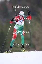 15.01.2011, Ruhpolding, Germany (GER): Nadezhda Skardino (BLR), Fischer, Rottefella - IBU world cup biathlon, sprint women, Ruhpolding (GER). www.xpb.cc. © Manzoni/xpb.cc. Every downloaded picture is fee-liable.