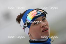 15.01.2011, Ruhpolding, Germany (GER): Dorothea Wierer (ITA), Rossignol, Rottefella, Casco - IBU world cup biathlon, sprint women, Ruhpolding (GER). www.xpb.cc. © Manzoni/xpb.cc. Every downloaded picture is fee-liable.