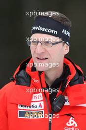 15.01.2011, Ruhpolding, Germany (GER): Markus Regli (SUI), head of biathlon Switzerland - IBU world cup biathlon, sprint women, Ruhpolding (GER). www.xpb.cc. © Manzoni/xpb.cc. Every downloaded picture is fee-liable.