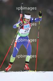 15.01.2011, Ruhpolding, Germany (GER): Andreja Mali (SLO), Fischer, Rottefella, Alpina, Leki - IBU world cup biathlon, sprint women, Ruhpolding (GER). www.xpb.cc. © Manzoni/xpb.cc. Every downloaded picture is fee-liable.