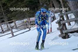 22.01.2011, Antholz, Italy (ITA): Bjoern Ferry (SWE), Fischer, Rottefella, Leki, adidas - IBU world cup biathlon, mass men, Antholz (ITA). www.xpb.cc. © Manzoni/xpb.cc. Every downloaded picture is fee-liable.