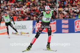 23.01.2011, Antholz, Italy (ITA): Tina Bachmann (GER), Fischer, Rottefella, Swix, adidas  - IBU world cup biathlon, mass women, Antholz (ITA). www.xpb.cc. © Manzoni/xpb.cc. Every downloaded picture is fee-liable.