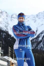 23.01.2011, Antholz, Italy (ITA): Olga Zaitseva (RUS), Madshus, Rottefella, Alpina, Swix, adidas - IBU world cup biathlon, relay men, Antholz (ITA). www.xpb.cc. © Manzoni/xpb.cc. Every downloaded picture is fee-liable.
