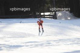 23.01.2011, Antholz, Italy (ITA): Zhonghai Li (CHN), Fischer, Salomon, Swix, adidas - IBU world cup biathlon, relay men, Antholz (ITA). www.xpb.cc. © Manzoni/xpb.cc. Every downloaded picture is fee-liable.
