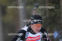 23.01.2011, Antholz, Italy (ITA): Thomas Frei (SUI), Atomic, Leki, ODLO - IBU world cup biathlon, relay men, Antholz (ITA). www.xpb.cc. © Manzoni/xpb.cc. Every downloaded picture is fee-liable.