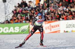 23.01.2011, Antholz, Italy (ITA): Michael Greis (GER), Madshus, Rottefella, OneWay, adidas - IBU world cup biathlon, relay men, Antholz (ITA). www.xpb.cc. © Manzoni/xpb.cc. Every downloaded picture is fee-liable.