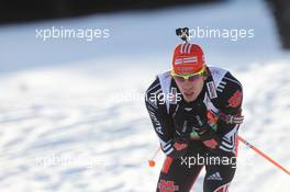 23.01.2011, Antholz, Italy (ITA): Arnd Peiffer (GER), Fischer, Salomon, Swix, adidas - IBU world cup biathlon, relay men, Antholz (ITA). www.xpb.cc. © Manzoni/xpb.cc. Every downloaded picture is fee-liable.