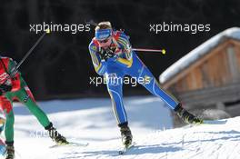 22.01.2011, Antholz, Italy (ITA): Jenny Jonsson (SWE), Fischer, Rottefella, Leki, adidas - IBU world cup biathlon, relay women, Antholz (ITA). www.xpb.cc. © Manzoni/xpb.cc. Every downloaded picture is fee-liable.