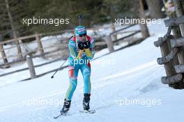 22.01.2011, Antholz, Italy (ITA): Vita Semerenko (UKR), Fischer, Salomon, Swix - IBU world cup biathlon, relay women, Antholz (ITA). www.xpb.cc. © Manzoni/xpb.cc. Every downloaded picture is fee-liable.