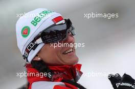 21.01.2011, Antholz, Italy (ITA): Liudmila Kalinchik (BLR), Fischer, Rottefella - IBU world cup biathlon, sprint women, Antholz (ITA). www.xpb.cc. © Manzoni/xpb.cc. Every downloaded picture is fee-liable.