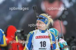 21.01.2011, Antholz, Italy (ITA): Jenny Jonsson (SWE), Fischer, Rottefella, Leki, adidas - IBU world cup biathlon, sprint women, Antholz (ITA). www.xpb.cc. © Manzoni/xpb.cc. Every downloaded picture is fee-liable.