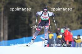 21.01.2011, Antholz, Italy (ITA): Magdalena Gwizdon (POL), Fischer, Salomon, Swix - IBU world cup biathlon, sprint women, Antholz (ITA). www.xpb.cc. © Manzoni/xpb.cc. Every downloaded picture is fee-liable.