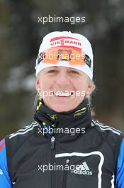 20.01.2011, Antholz, Italy (ITA): Eva Tofalvi (ROU), Fischer, Salomon, Leki - IBU world cup biathlon, photoshooting, Antholz (ITA). www.xpb.cc. © Manzoni/xpb.cc. Every downloaded picture is fee-liable.