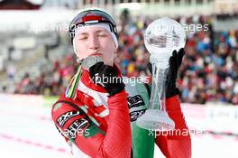 20.03.2011, Holmenkollen, Norway (NOR): Darya Domracheva (BLR), Fischer, Rottefella, Swix - IBU world cup biathlon, training, Holmenkollen (NOR). www.xpb.cc. © Manzoni/xpb.cc. Every downloaded picture is fee-liable.