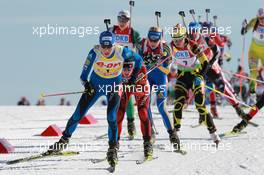 20.03.2011, Holmenkollen, Norway (NOR): Kaisa Maekaeraeinen (FIN), Fischer, Rottefella, Leki, Odlo - IBU world cup biathlon, mass women, Holmenkollen (NOR). www.xpb.cc. © Manzoni/xpb.cc. Every downloaded picture is fee-liable.