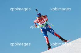 19.03.2011, Holmenkollen, Norway (NOR): Natalia Guseva (RUS), Atomic, OneWay, adidas - IBU world cup biathlon, pursuit women, Holmenkollen (NOR). www.xpb.cc. © Manzoni/xpb.cc. Every downloaded picture is fee-liable.