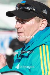 19.03.2011, Holmenkollen, Norway (NOR): Hryhoriy Shamray (UKR), coach Team Ukraine - IBU world cup biathlon, pursuit women, Holmenkollen (NOR). www.xpb.cc. © Manzoni/xpb.cc. Every downloaded picture is fee-liable.
