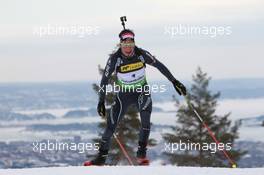 17.03.2011, Holmenkollen, Norway (NOR): Benjamin Weger (SUI), Atomic, Leki, ODLO - IBU world cup biathlon, sprint men, Holmenkollen (NOR). www.xpb.cc. © Manzoni/xpb.cc. Every downloaded picture is fee-liable.