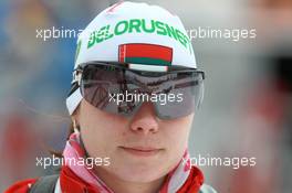 17.03.2011, Holmenkollen, Norway (NOR): Nadezhda Skardino (BLR), Fischer, Rottefella - IBU world cup biathlon, sprint women, Holmenkollen (NOR). www.xpb.cc. © Manzoni/xpb.cc. Every downloaded picture is fee-liable.
