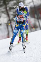 17.03.2011, Holmenkollen, Norway (NOR): Anna Carin Zidek (SWE), Salomon, Leki, adidas - IBU world cup biathlon, sprint women, Holmenkollen (NOR). www.xpb.cc. © Manzoni/xpb.cc. Every downloaded picture is fee-liable.