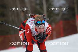 17.03.2011, Holmenkollen, Norway (NOR): Fanny Welle-Strand Horn (NOR), Madshus, Rottefella, Alpina, Swix, ODLO - IBU world cup biathlon, sprint women, Holmenkollen (NOR). www.xpb.cc. © Manzoni/xpb.cc. Every downloaded picture is fee-liable.