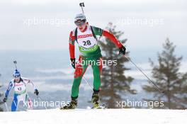 17.03.2011, Holmenkollen, Norway (NOR): Darya Domracheva (BLR), Fischer, Rottefella, Swix - IBU world cup biathlon, sprint women, Holmenkollen (NOR). www.xpb.cc. © Manzoni/xpb.cc. Every downloaded picture is fee-liable.