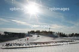 16.03.2011, Holmenkollen, Norway (NOR): Biathlon Feature: the venue from a waxcabins window - IBU world cup biathlon, training, Holmenkollen (NOR). www.xpb.cc. © Manzoni/xpb.cc. Every downloaded picture is fee-liable.