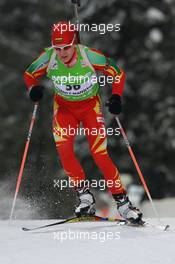 08.03.2011, Khanty-Mansiysk, Russia (RUS): Tomas Kaukenas (LTU), Salomon - IBU world championships biathlon, individual men, Khanty-Mansiysk (RUS). www.xpb.cc. © Manzoni/xpb.cc. Every downloaded picture is fee-liable.