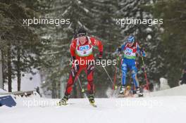 09.03.2011, Khanty-Mansiysk, Russia (RUS): Tora Berger (NOR), Fischer, Rottefella, Odlo - IBU world championships biathlon, individual women, Khanty-Mansiysk (RUS). www.xpb.cc. © Manzoni/xpb.cc. Every downloaded picture is fee-liable.